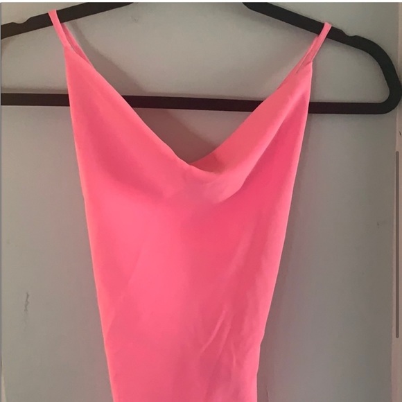 Pink Amanda Uprichard Janet Dress - Picture 3 of 4